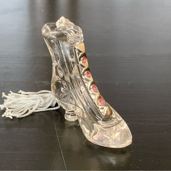 NIB - Lenox Turn of the Century Boot Pave Jewels Crystal Shoe Ornament - Picture 8 of 15